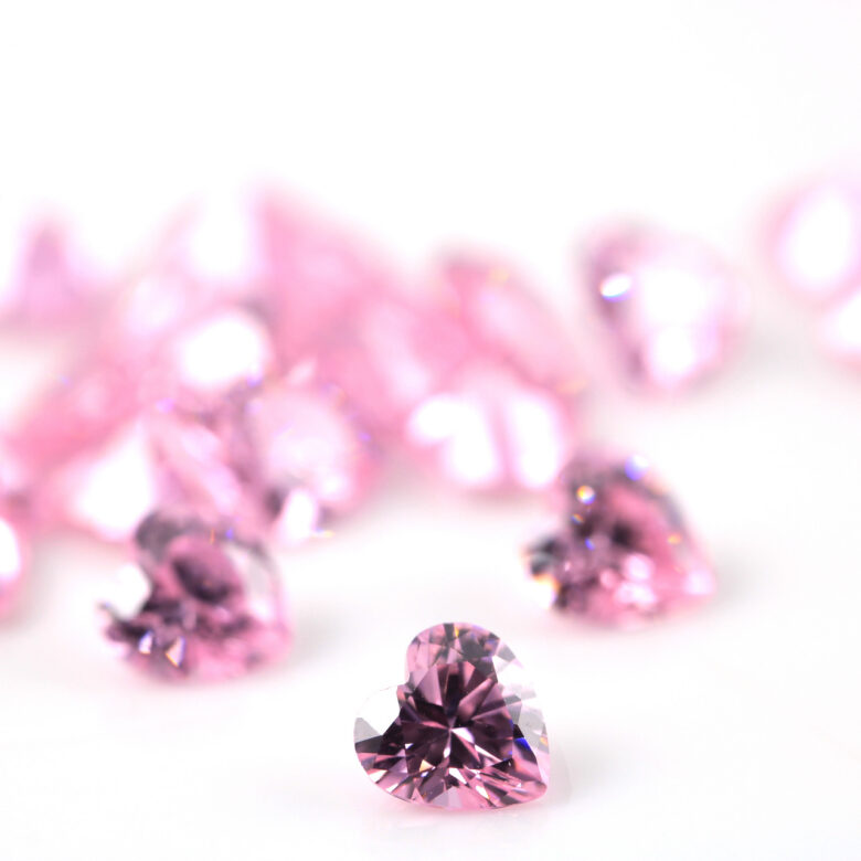 PC50057 CIRCON ROSA CORAZON 5*5 mm