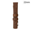 RJ70205 CORREA PIEL MARRÓN GERONA 22 MM