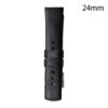 RJ70206 CORREA PIEL NEGRA GERONA 24MM
