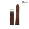 RJ70224_ CORREA PIEL MARRON CLARO HUESCA 22 MM