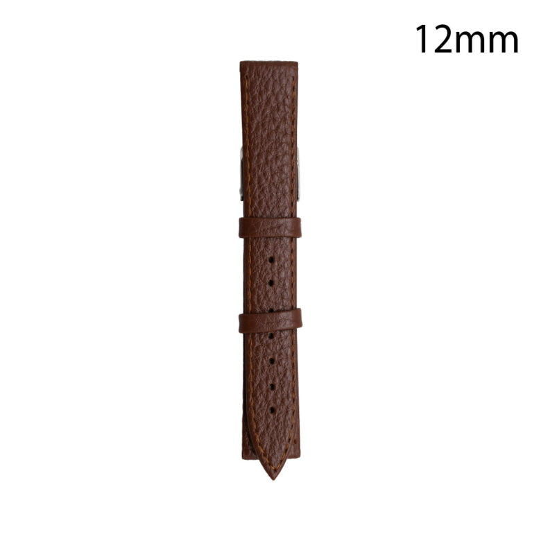 CORREA PIEL MARRON CLARO HUESCA 12 MM