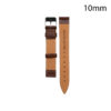 RJ70228__ CORREA PIEL MARRON CLARO HUESCA 10 MM
