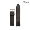 RJ70229_ CORREA PIEL MARRON OSCURO HUESCA 22 MM