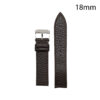 CORREA PIEL MARRON OSCURO HUESCA 18 MM