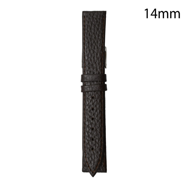 CORREA PIEL MARRON OSCURO HUESCA 14 MM