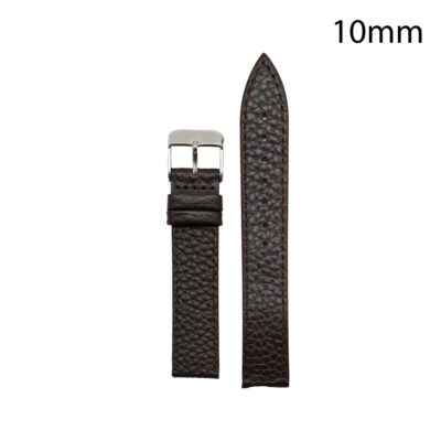 CORREA PIEL MARRON OSCURO HUESCA 10 MM
