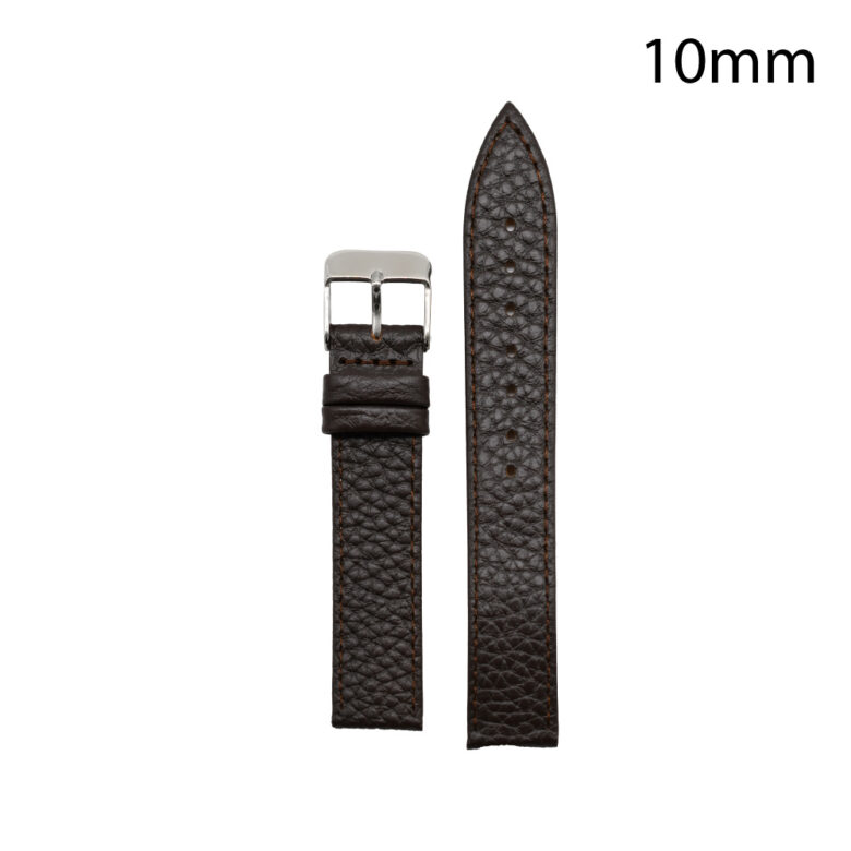 CORREA PIEL MARRON OSCURO HUESCA 10 MM