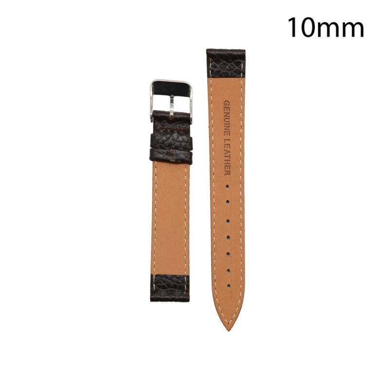 CORREA PIEL MARRON OSCURO HUESCA 10 MM