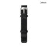 RJ70134_ CORREA NEOPRENO NEGRA COST.BLANCA VALENCIA 20 MM