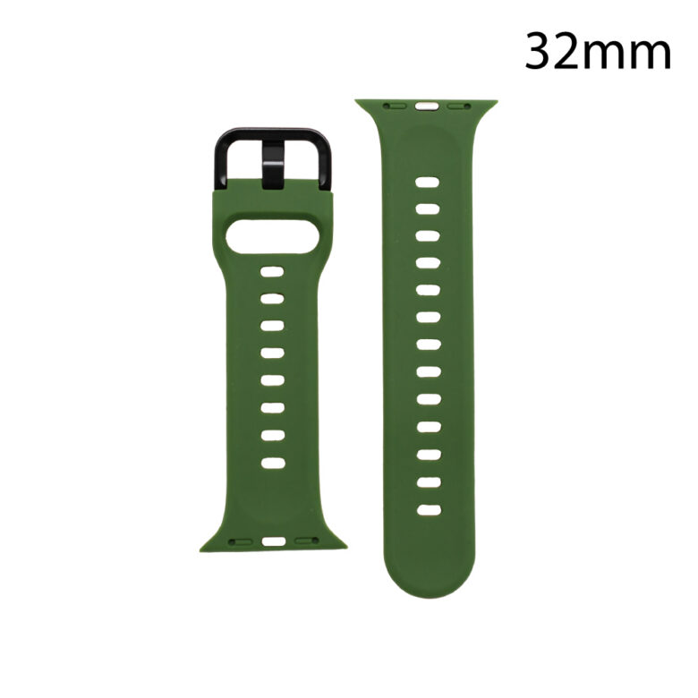 CORREA SMART SILICONA VERDE-ROJA TEXAS 32MM