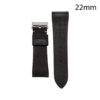CORREA PIEL NEGRA BILBAO 22MM