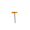 CEPILLO DE ALGODON AMARILLO CON VARILLA 25X2,3MM REF ZTB25RJ